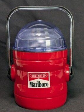 VINTAGE  Marlboro Unlimited Gear Camping Lantern Box And Instructions